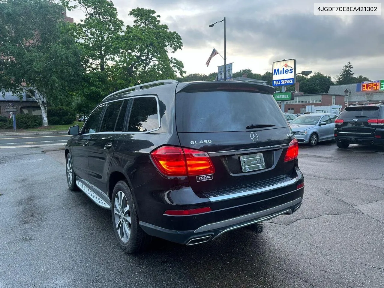 2014 Mercedes-Benz Gl 450 4Matic VIN: 4JGDF7CE8EA421302 Lot: 73373524