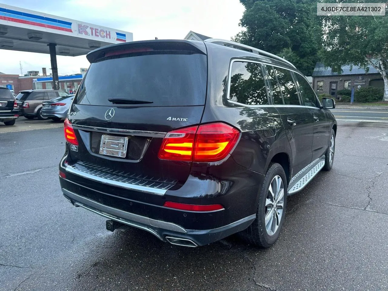 2014 Mercedes-Benz Gl 450 4Matic VIN: 4JGDF7CE8EA421302 Lot: 73373524