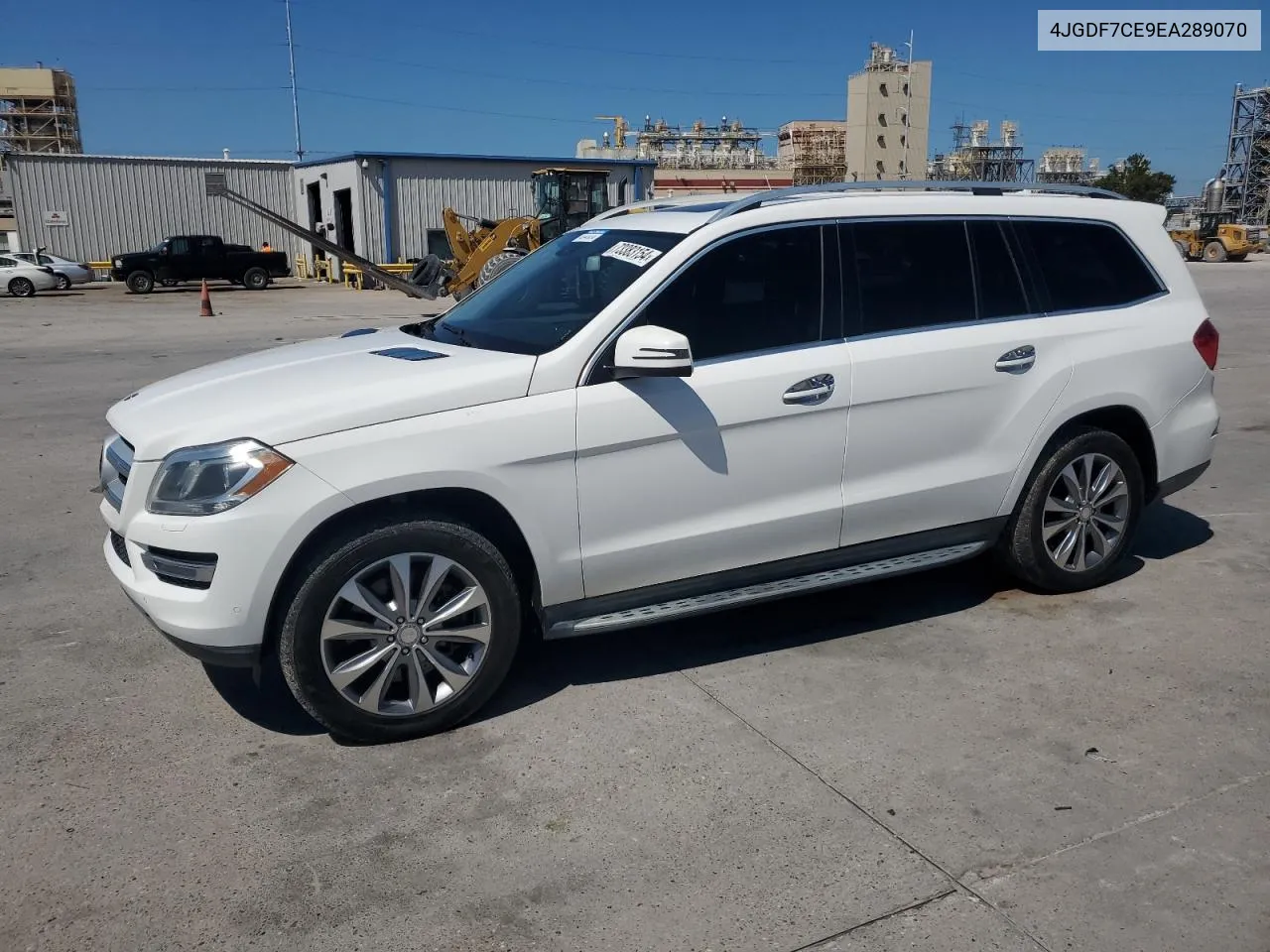 2014 Mercedes-Benz Gl 450 4Matic VIN: 4JGDF7CE9EA289070 Lot: 73383154