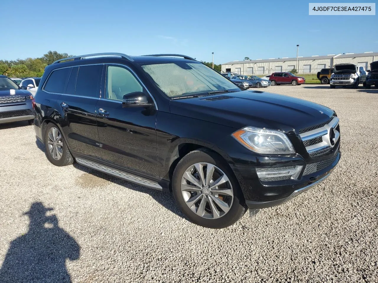 2014 Mercedes-Benz Gl 450 4Matic VIN: 4JGDF7CE3EA427475 Lot: 73749254