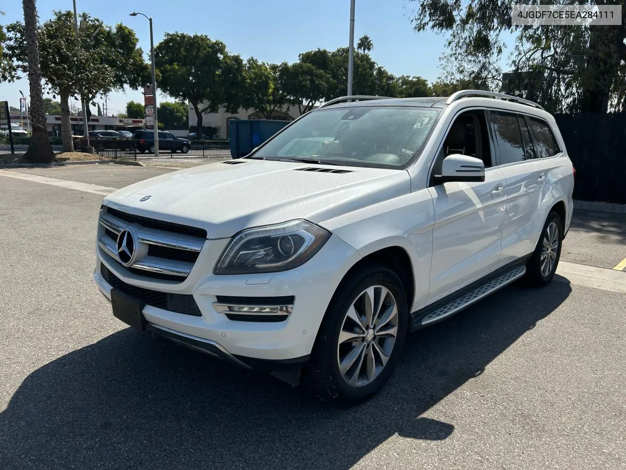 2014 Mercedes-Benz Gl 450 4Matic VIN: 4JGDF7CE5EA284111 Lot: 74320834