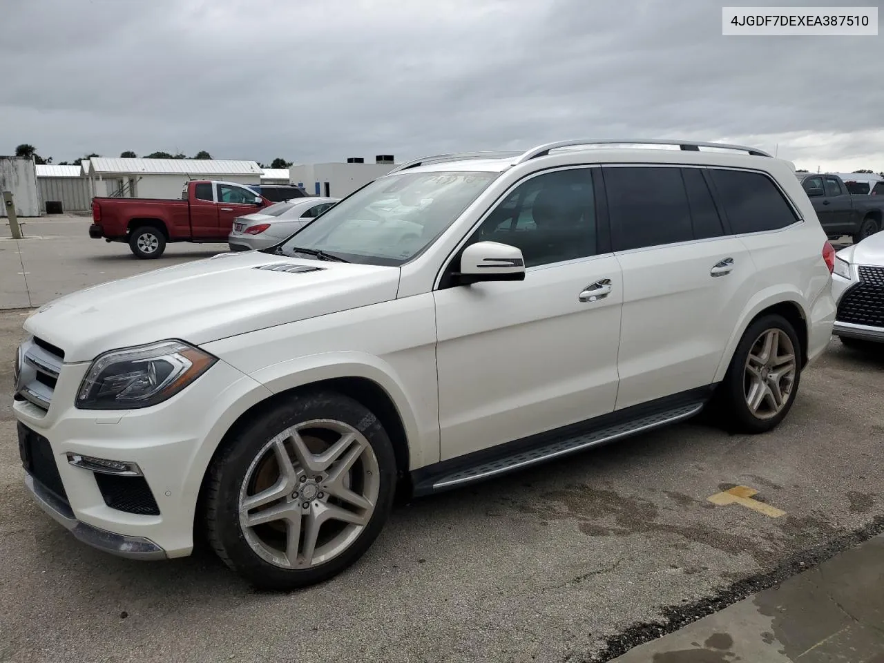 2014 Mercedes-Benz Gl 550 4Matic VIN: 4JGDF7DEXEA387510 Lot: 74334614