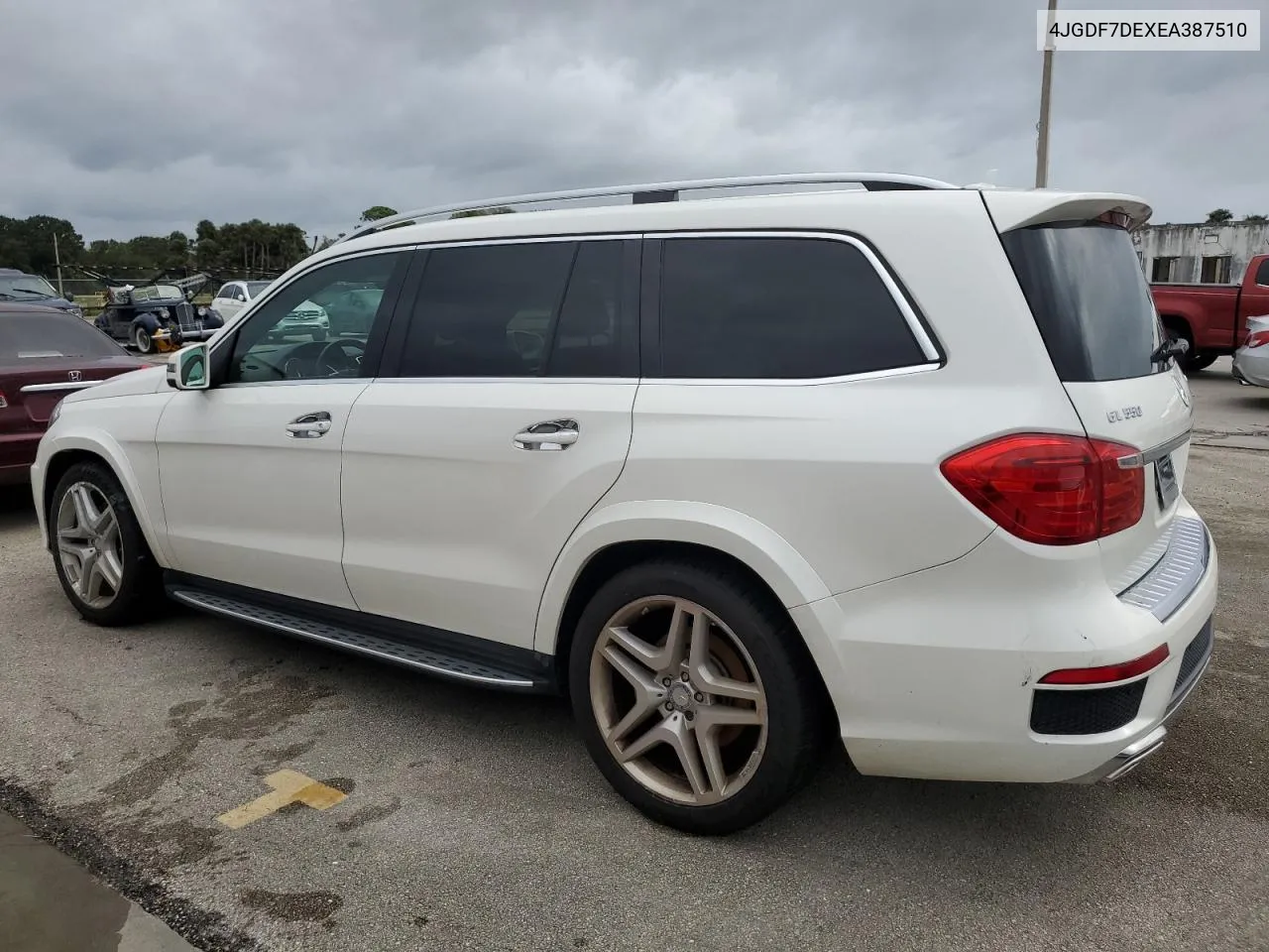 2014 Mercedes-Benz Gl 550 4Matic VIN: 4JGDF7DEXEA387510 Lot: 74334614