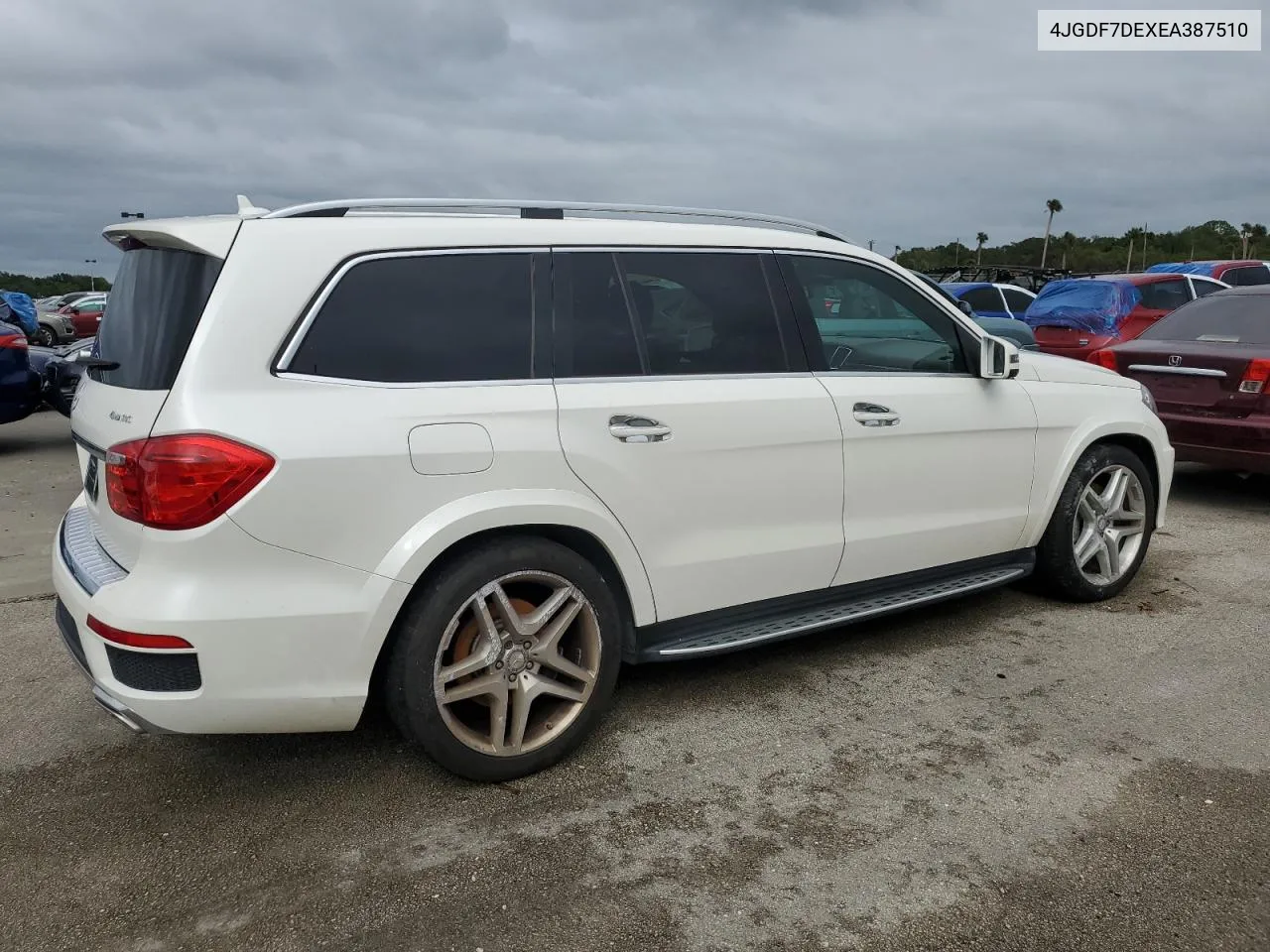 2014 Mercedes-Benz Gl 550 4Matic VIN: 4JGDF7DEXEA387510 Lot: 74334614