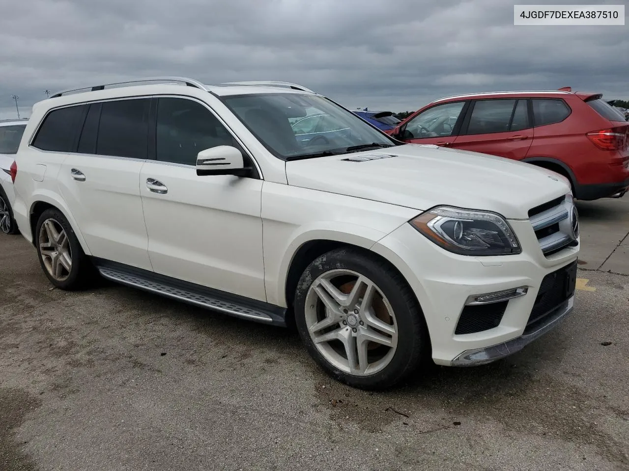 2014 Mercedes-Benz Gl 550 4Matic VIN: 4JGDF7DEXEA387510 Lot: 74334614