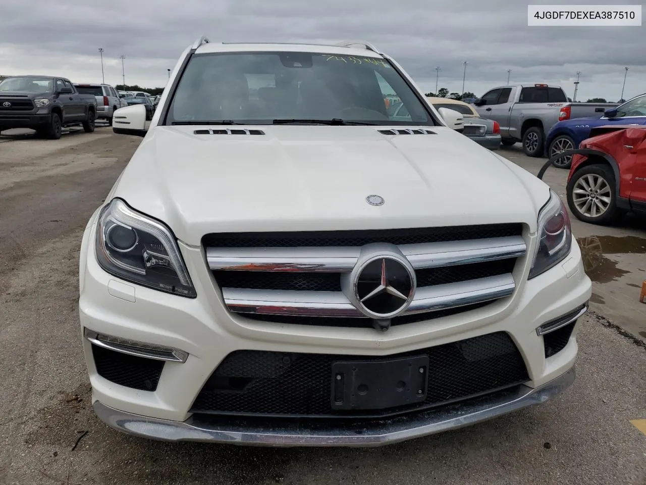 2014 Mercedes-Benz Gl 550 4Matic VIN: 4JGDF7DEXEA387510 Lot: 74334614