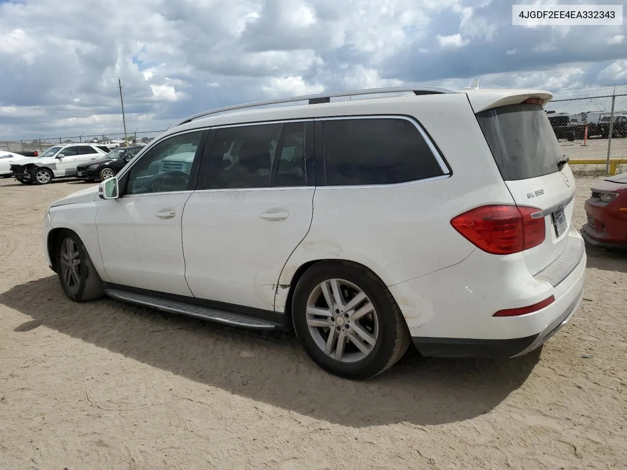 2014 Mercedes-Benz Gl 350 Bluetec VIN: 4JGDF2EE4EA332343 Lot: 74384624