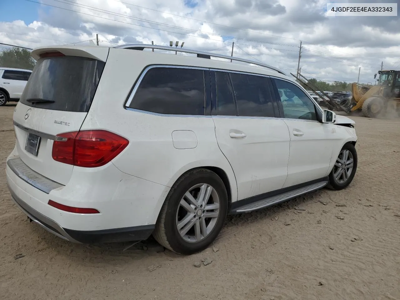 2014 Mercedes-Benz Gl 350 Bluetec VIN: 4JGDF2EE4EA332343 Lot: 74384624