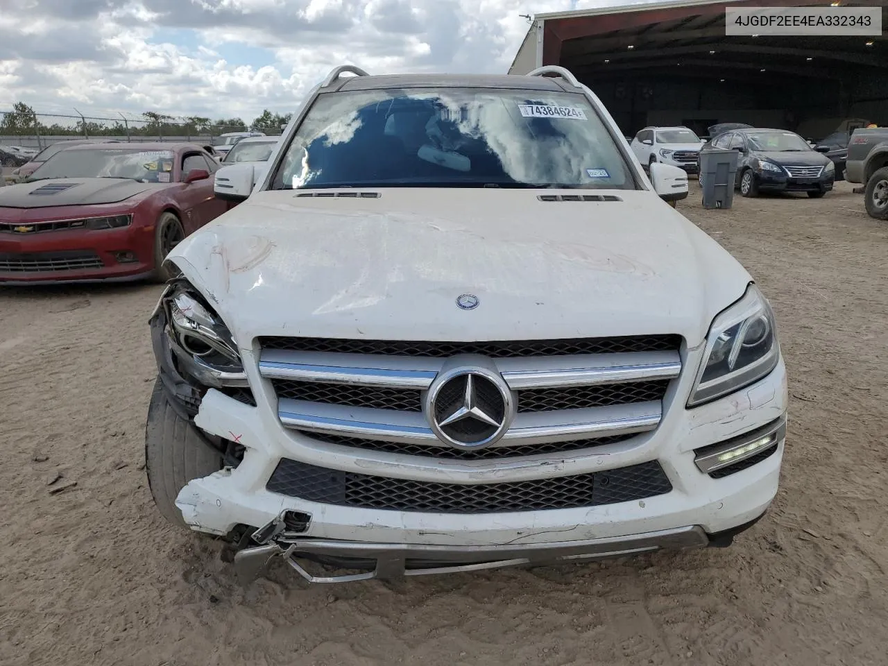 2014 Mercedes-Benz Gl 350 Bluetec VIN: 4JGDF2EE4EA332343 Lot: 74384624