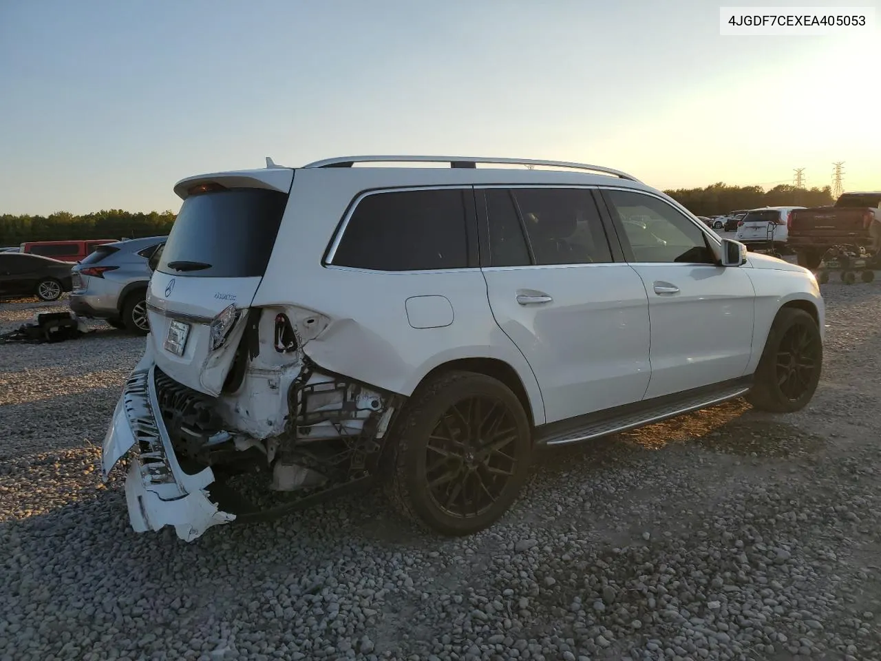 2014 Mercedes-Benz Gl 450 4Matic VIN: 4JGDF7CEXEA405053 Lot: 74745804