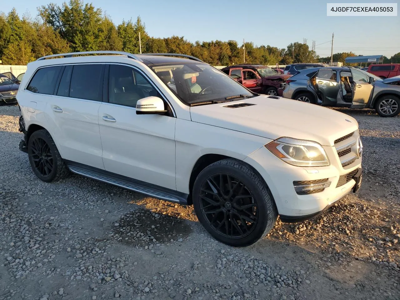 2014 Mercedes-Benz Gl 450 4Matic VIN: 4JGDF7CEXEA405053 Lot: 74745804