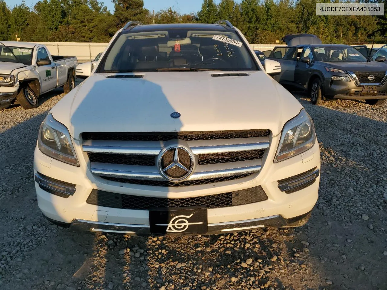 2014 Mercedes-Benz Gl 450 4Matic VIN: 4JGDF7CEXEA405053 Lot: 74745804