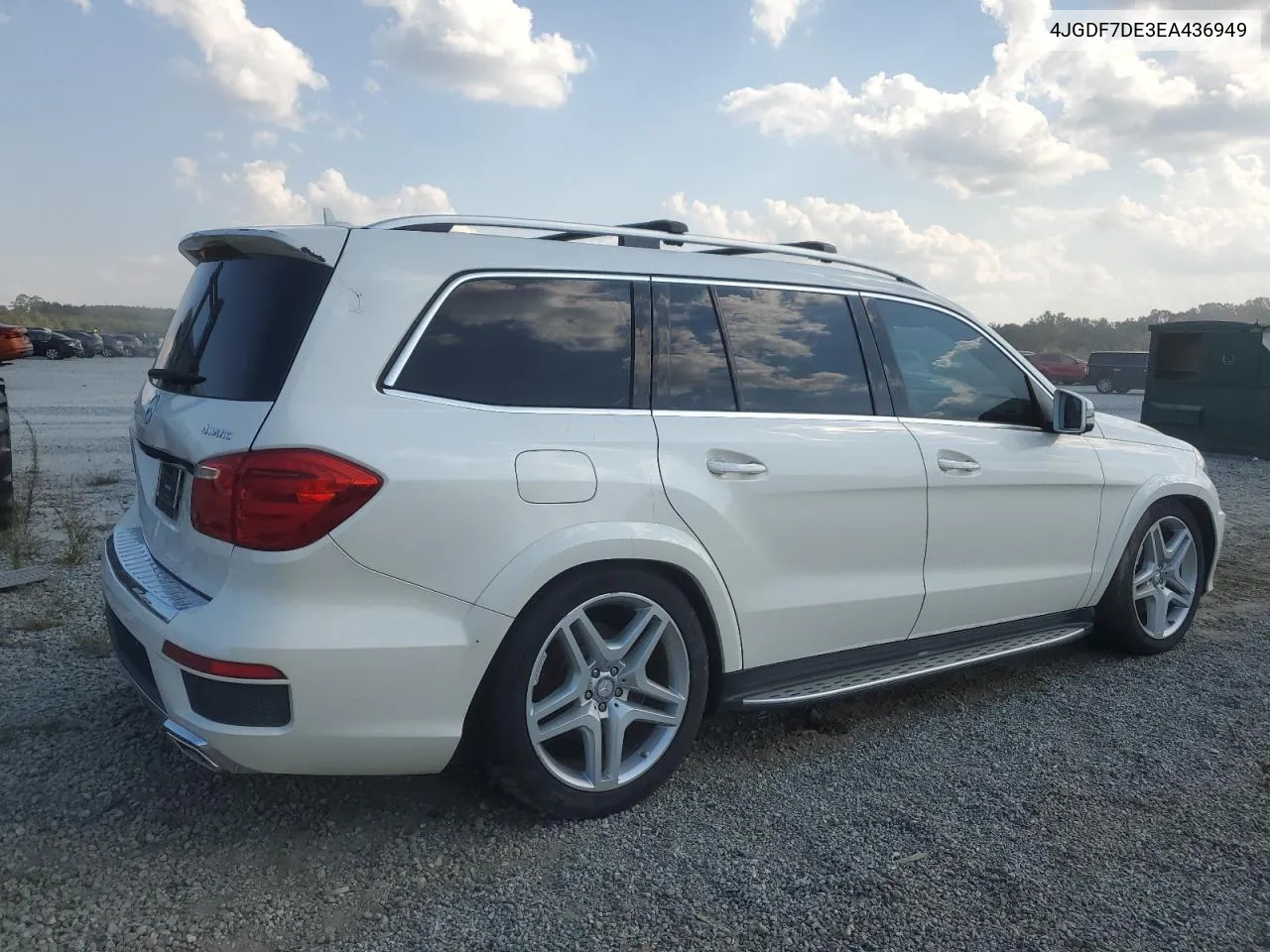 2014 Mercedes-Benz Gl 550 4Matic VIN: 4JGDF7DE3EA436949 Lot: 74884804