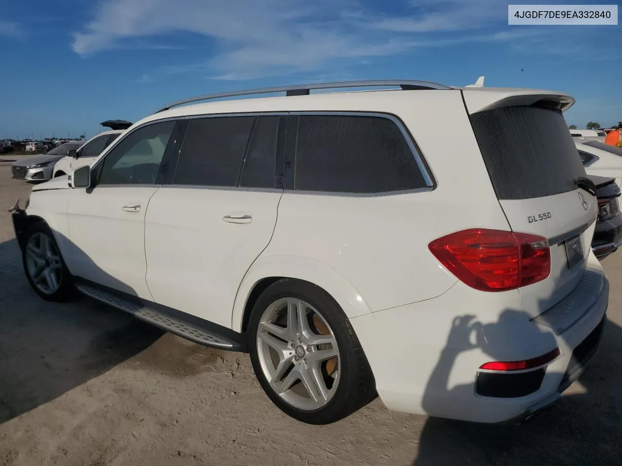 2014 Mercedes-Benz Gl 550 4Matic VIN: 4JGDF7DE9EA332840 Lot: 75165144