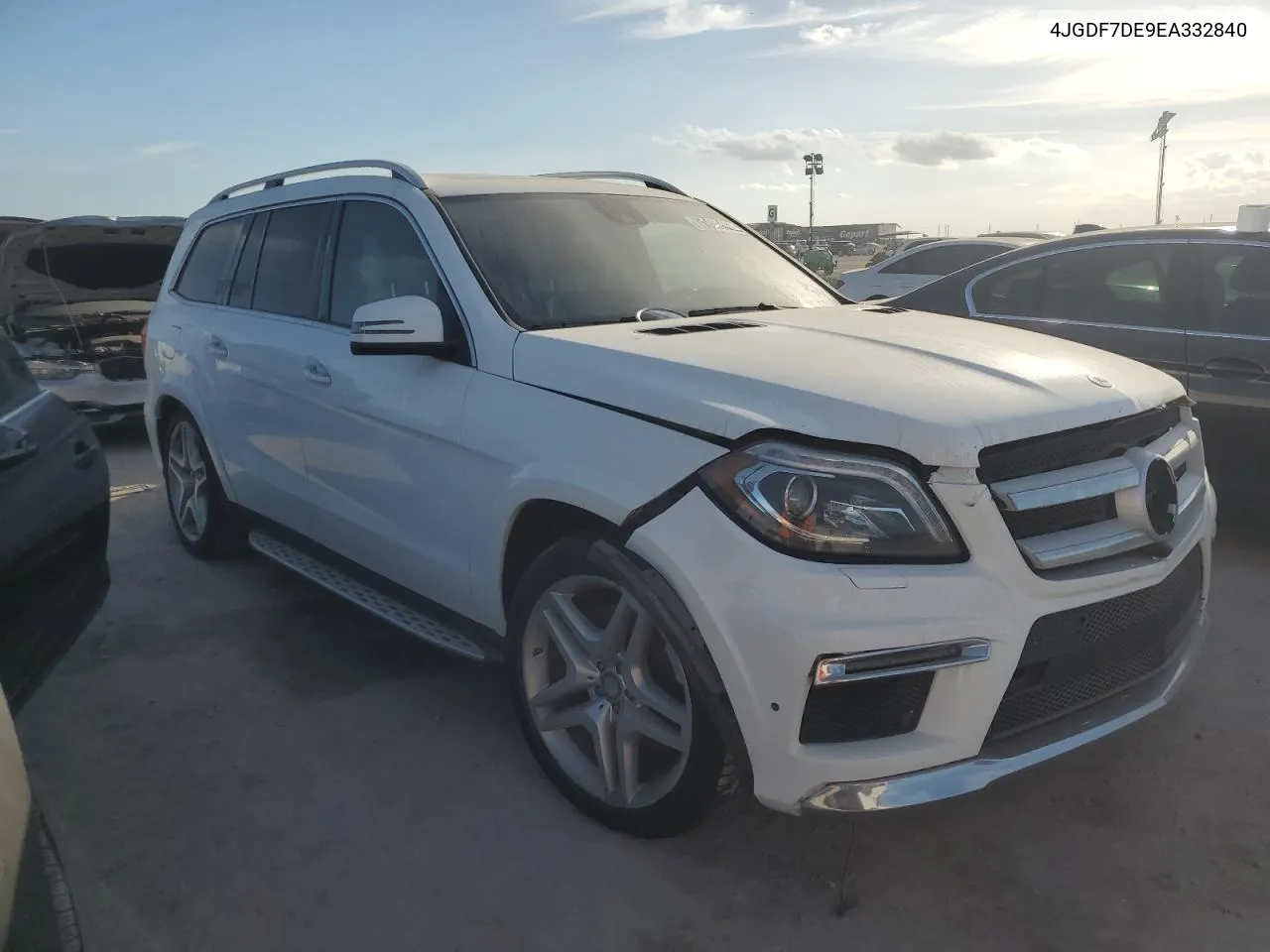 2014 Mercedes-Benz Gl 550 4Matic VIN: 4JGDF7DE9EA332840 Lot: 75165144