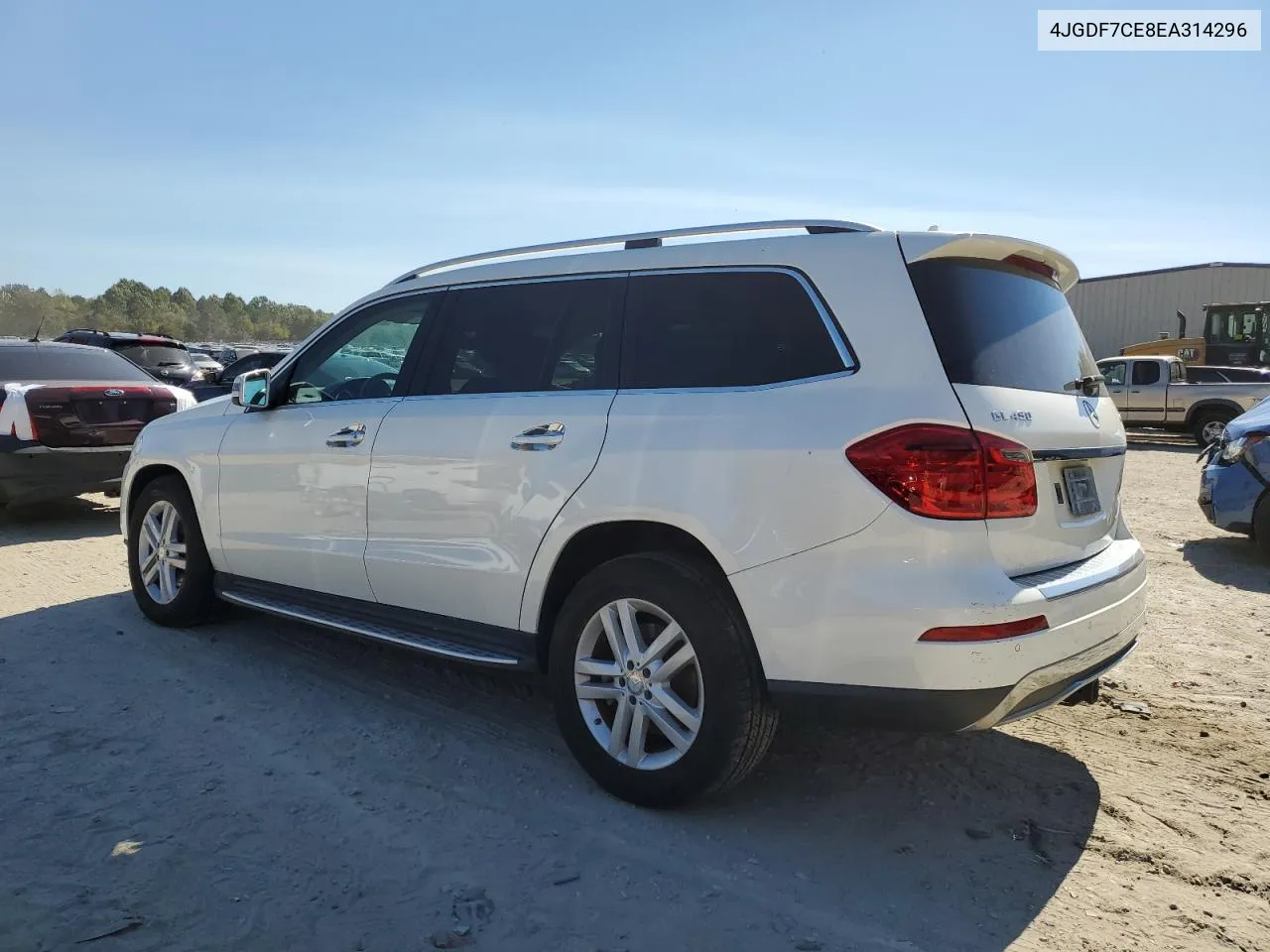 2014 Mercedes-Benz Gl 450 4Matic VIN: 4JGDF7CE8EA314296 Lot: 75413454