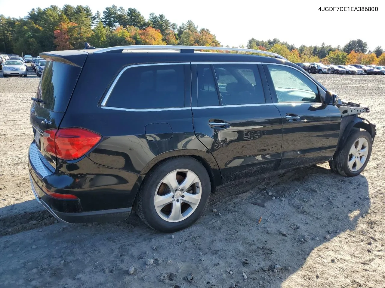 2014 Mercedes-Benz Gl 450 4Matic VIN: 4JGDF7CE1EA386800 Lot: 75432814