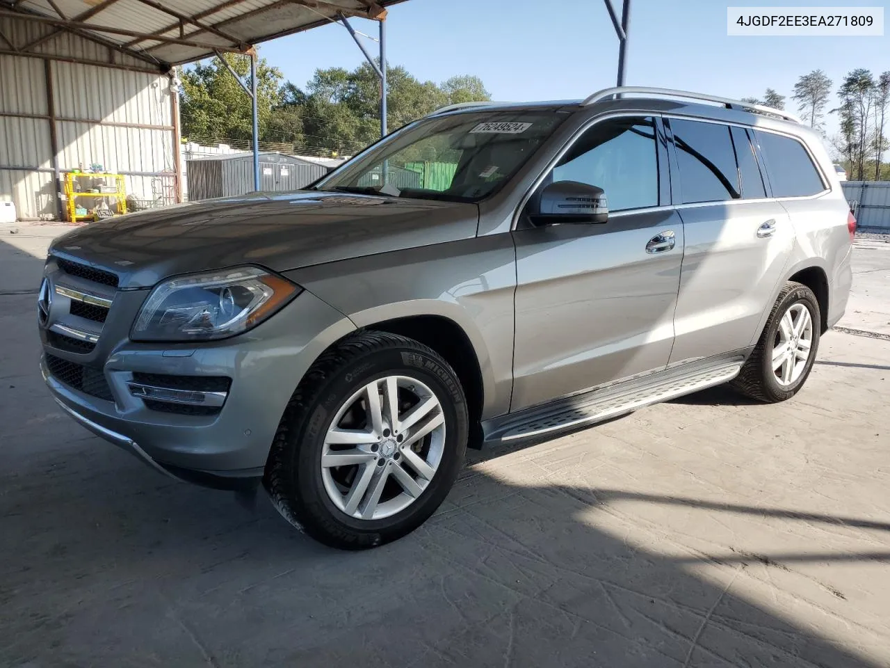 2014 Mercedes-Benz Gl 350 Bluetec VIN: 4JGDF2EE3EA271809 Lot: 76249524