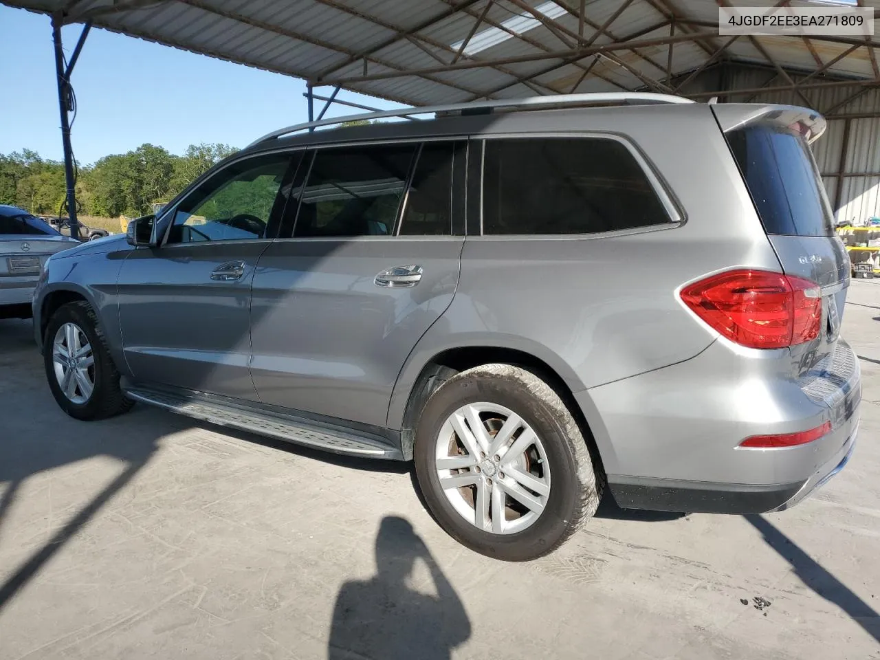 2014 Mercedes-Benz Gl 350 Bluetec VIN: 4JGDF2EE3EA271809 Lot: 76249524