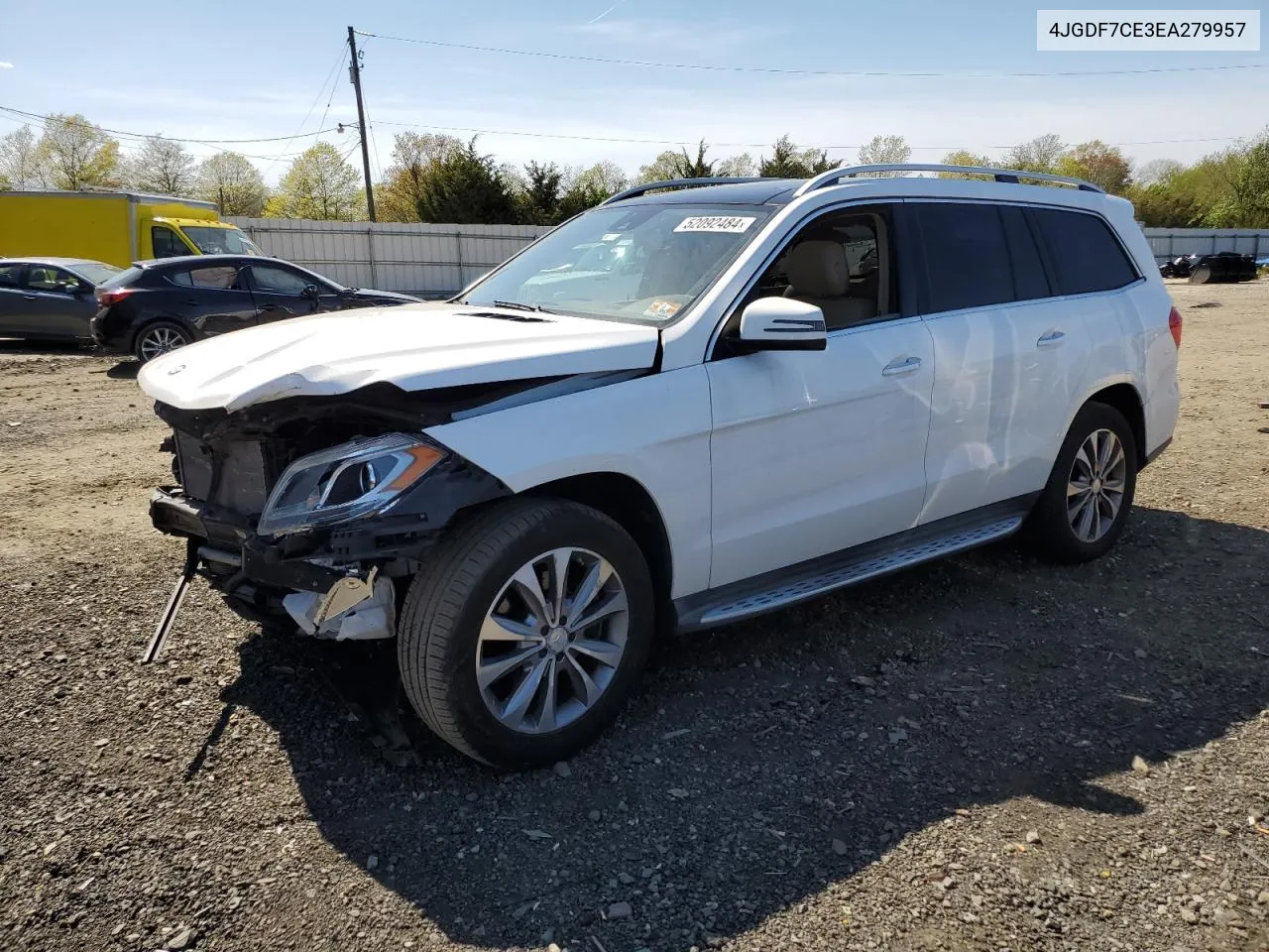 4JGDF7CE3EA279957 2014 Mercedes-Benz Gl 450 4Matic