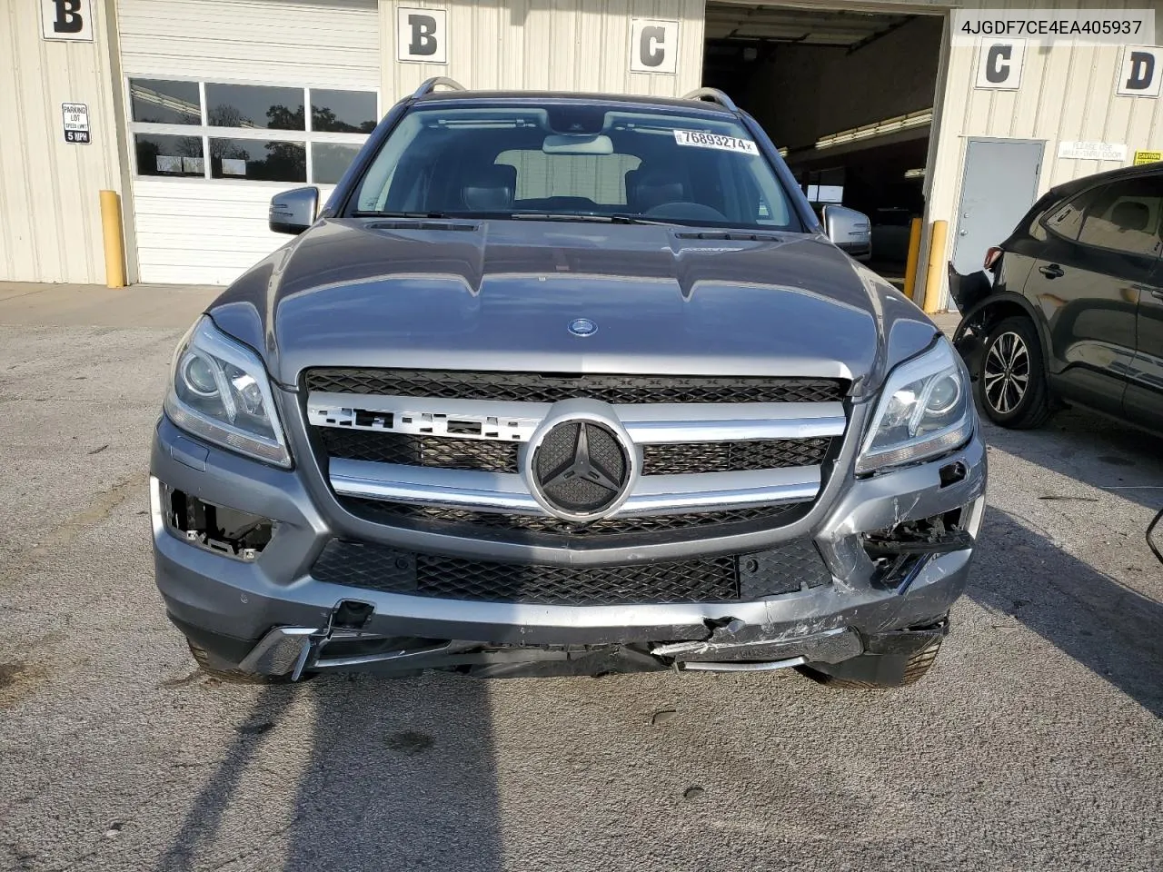 2014 Mercedes-Benz Gl 450 4Matic VIN: 4JGDF7CE4EA405937 Lot: 76893274