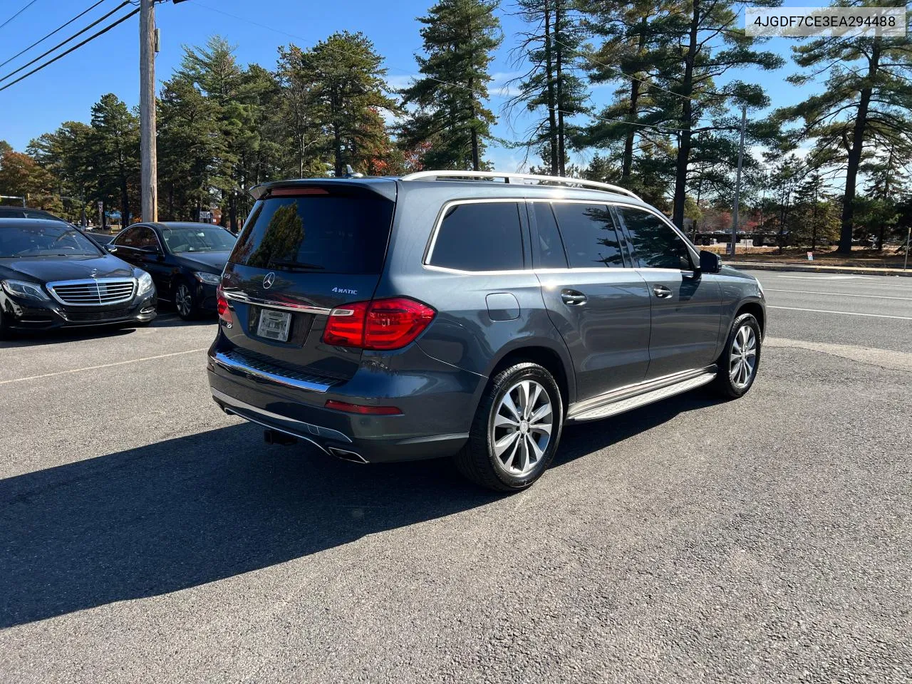 2014 Mercedes-Benz Gl 450 4Matic VIN: 4JGDF7CE3EA294488 Lot: 77418814