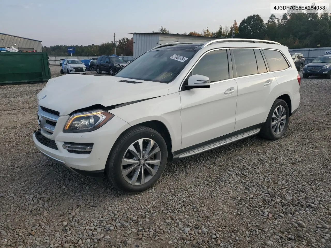 2014 Mercedes-Benz Gl 450 4Matic VIN: 4JGDF7CE5EA284058 Lot: 77569354