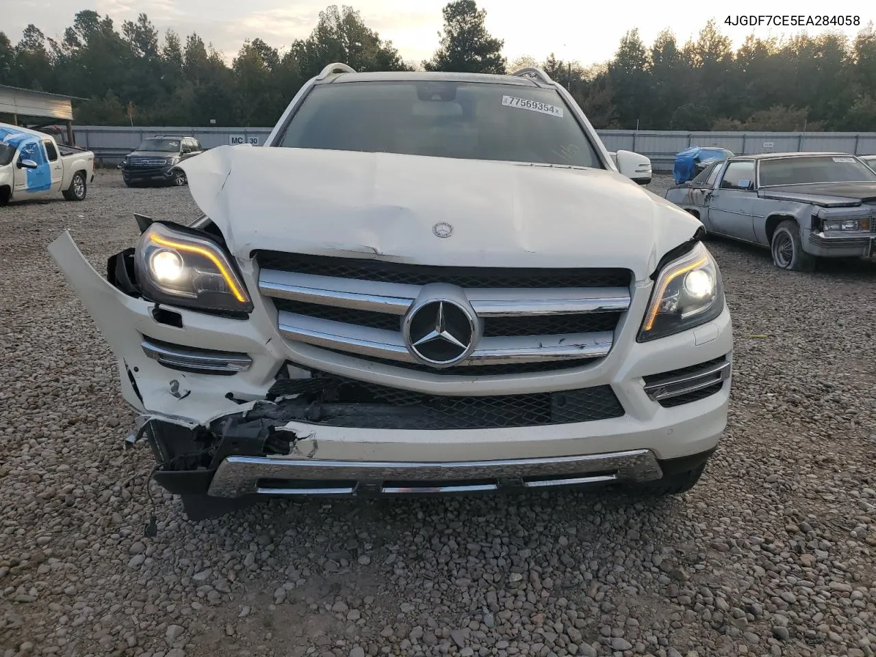 2014 Mercedes-Benz Gl 450 4Matic VIN: 4JGDF7CE5EA284058 Lot: 77569354