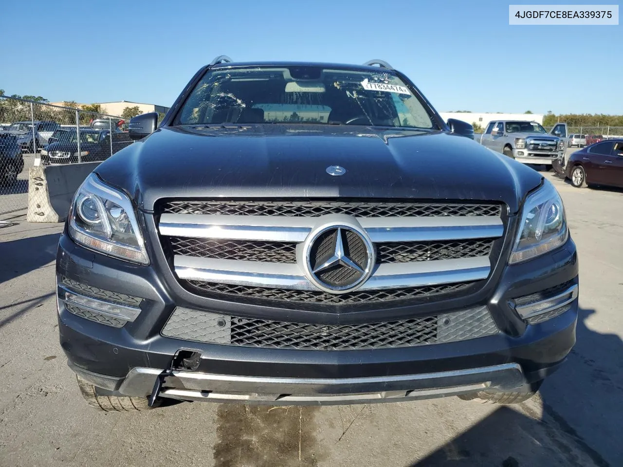 2014 Mercedes-Benz Gl 450 4Matic VIN: 4JGDF7CE8EA339375 Lot: 77834474