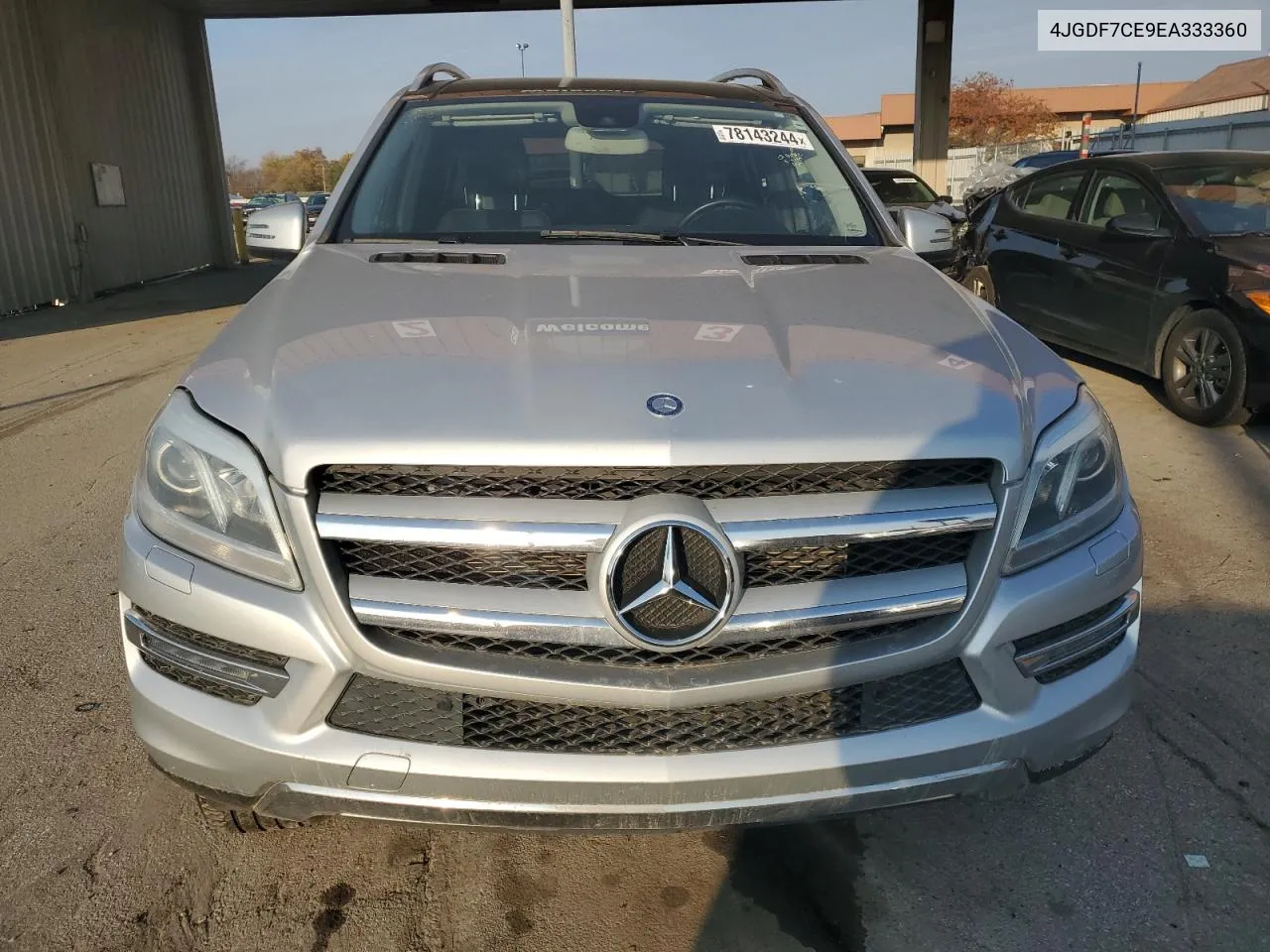 2014 Mercedes-Benz Gl 450 4Matic VIN: 4JGDF7CE9EA333360 Lot: 78143244