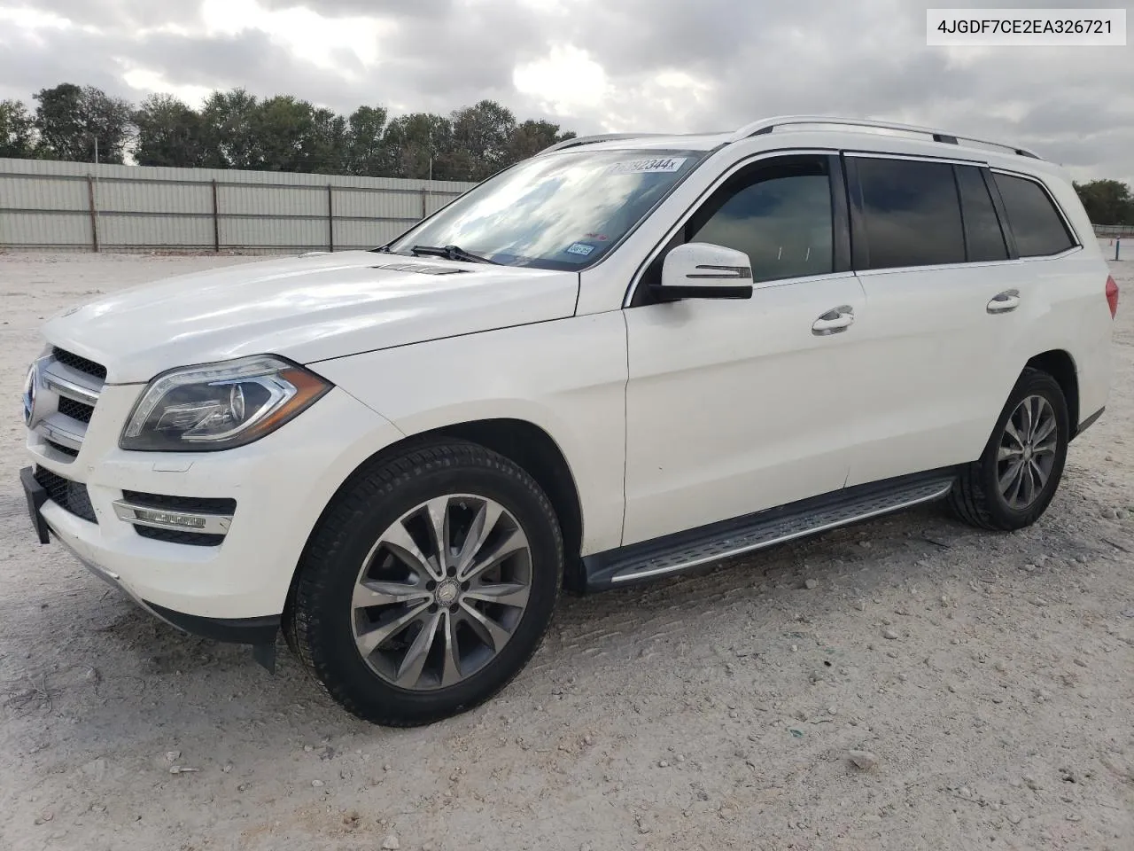 2014 Mercedes-Benz Gl 450 4Matic VIN: 4JGDF7CE2EA326721 Lot: 78392344