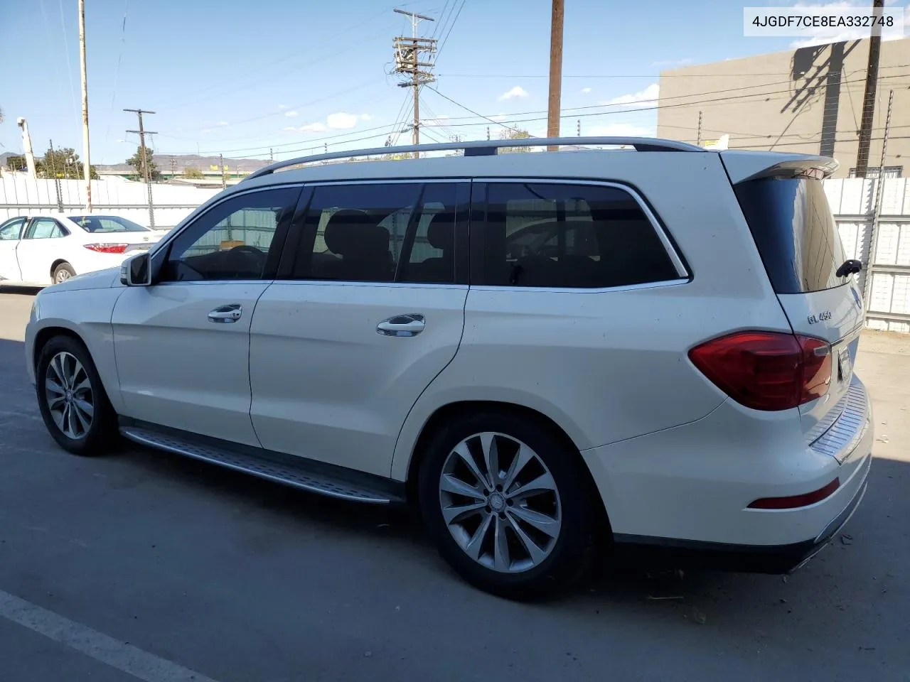 2014 Mercedes-Benz Gl 450 4Matic VIN: 4JGDF7CE8EA332748 Lot: 78472324