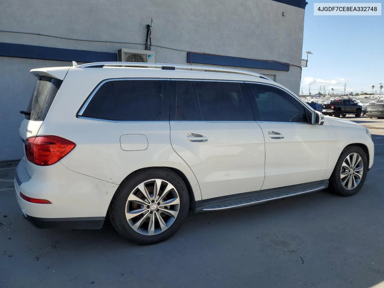 2014 Mercedes-Benz Gl 450 4Matic VIN: 4JGDF7CE8EA332748 Lot: 78472324