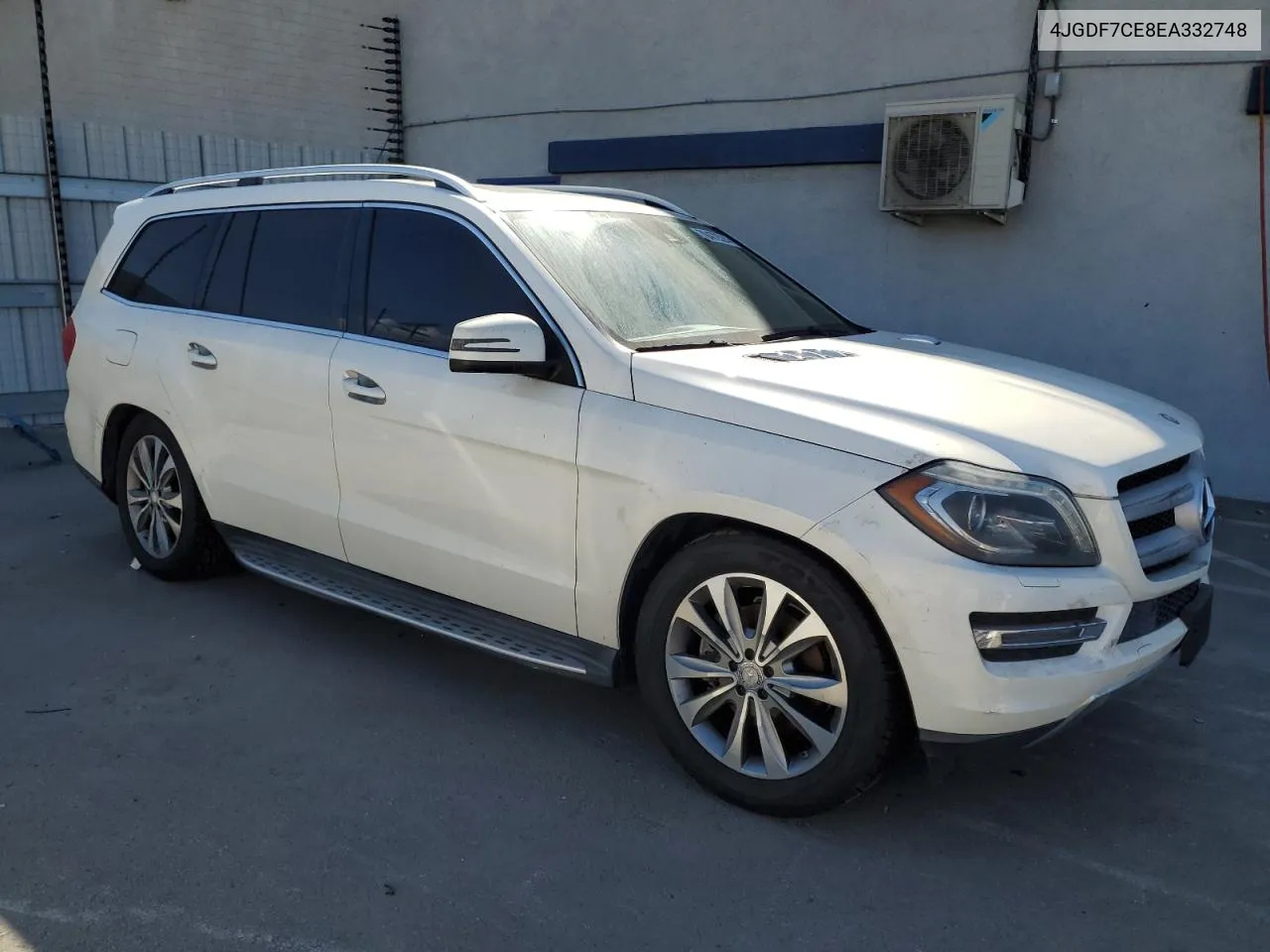 2014 Mercedes-Benz Gl 450 4Matic VIN: 4JGDF7CE8EA332748 Lot: 78472324