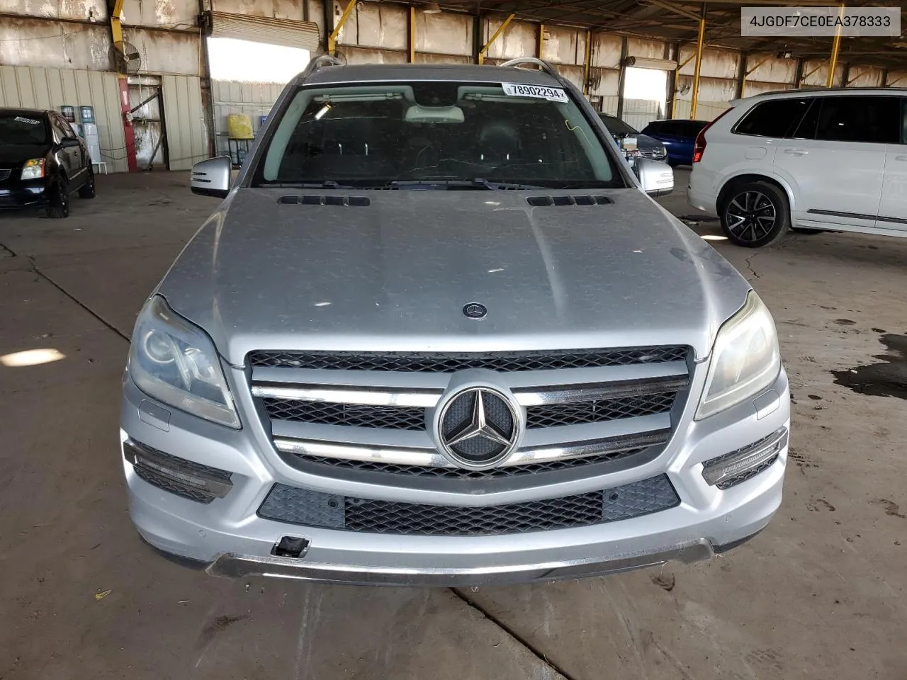 2014 Mercedes-Benz Gl 450 4Matic VIN: 4JGDF7CE0EA378333 Lot: 78902294