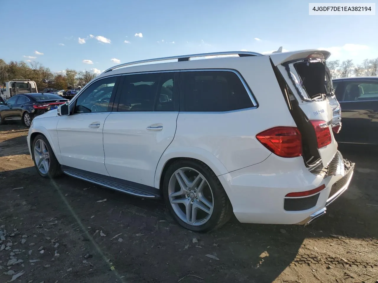 2014 Mercedes-Benz Gl 550 4Matic VIN: 4JGDF7DE1EA382194 Lot: 79114974