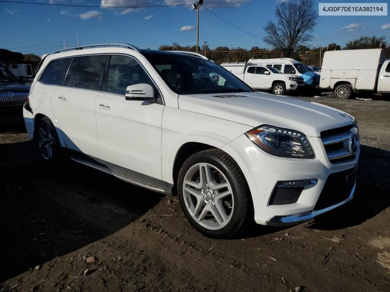 2014 Mercedes-Benz Gl 550 4Matic VIN: 4JGDF7DE1EA382194 Lot: 79114974