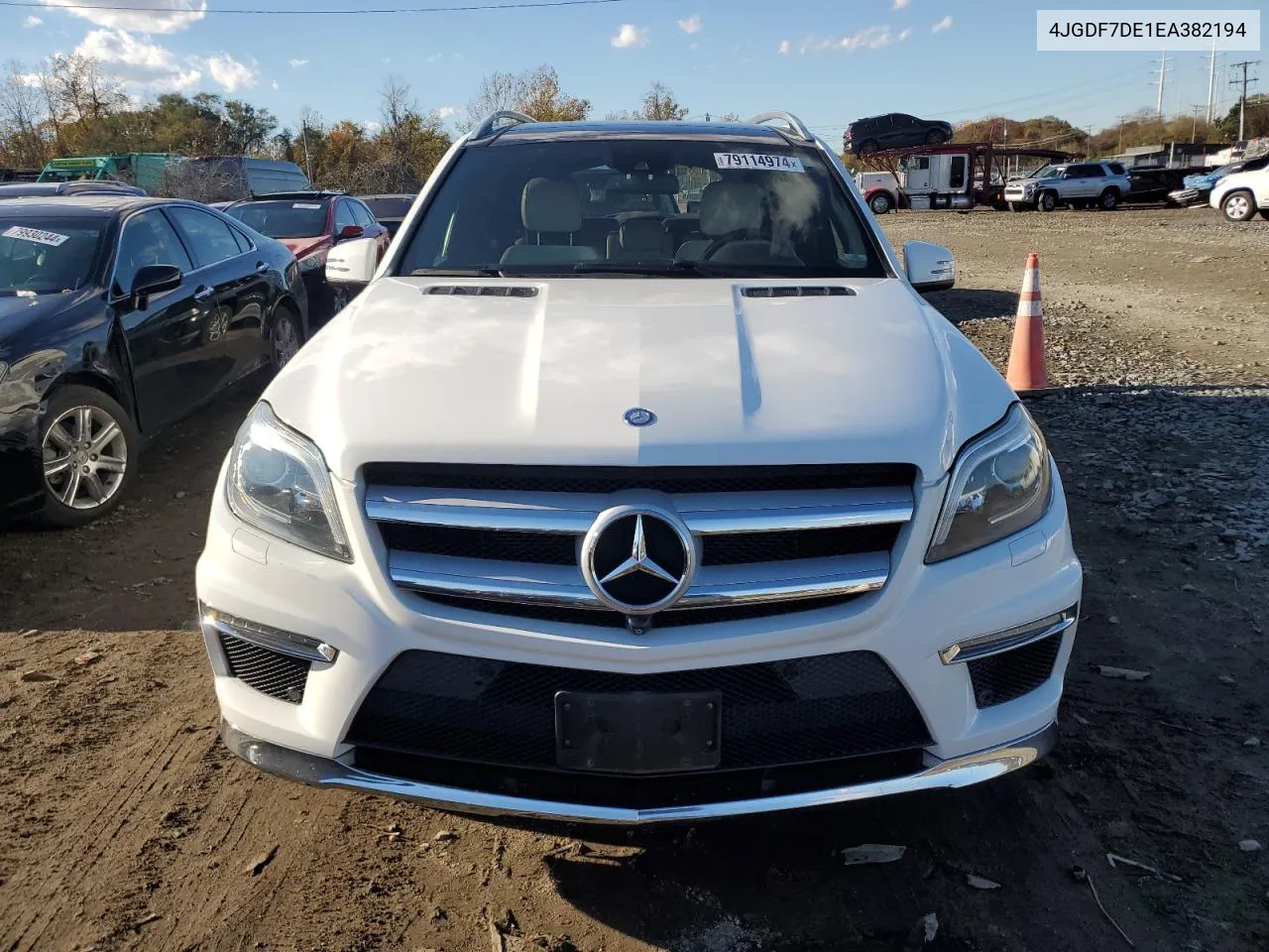 2014 Mercedes-Benz Gl 550 4Matic VIN: 4JGDF7DE1EA382194 Lot: 79114974