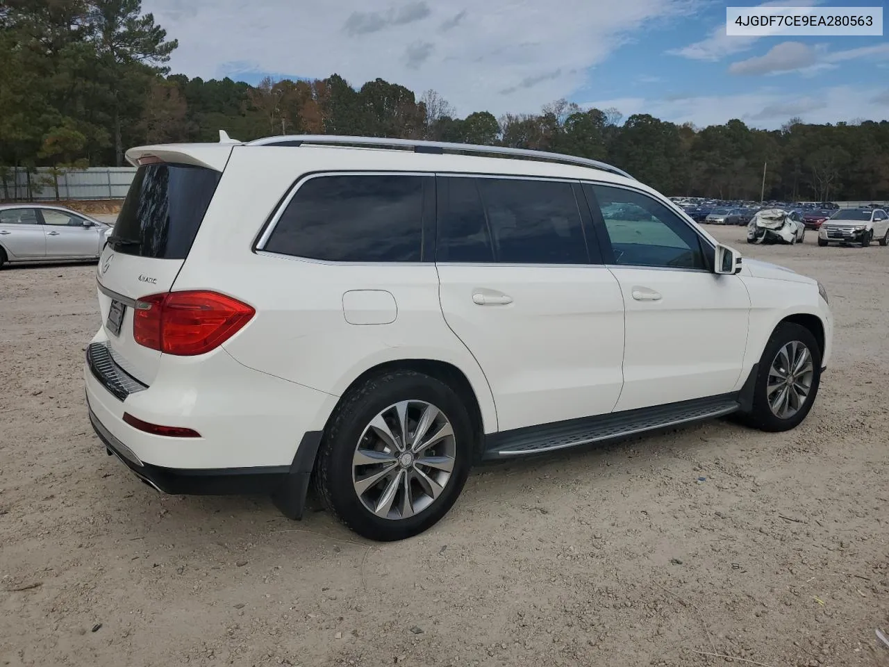 2014 Mercedes-Benz Gl 450 4Matic VIN: 4JGDF7CE9EA280563 Lot: 79300854