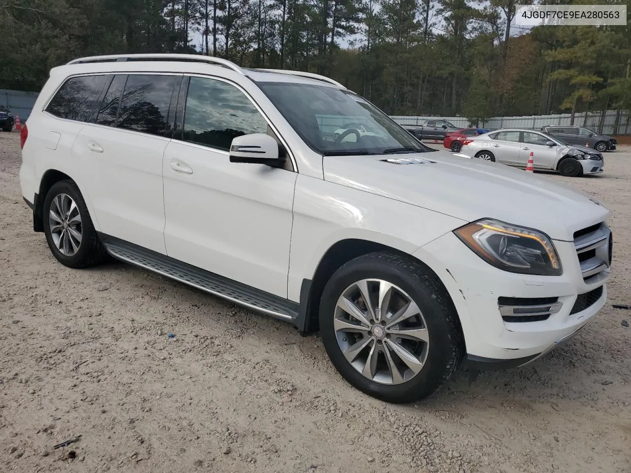 2014 Mercedes-Benz Gl 450 4Matic VIN: 4JGDF7CE9EA280563 Lot: 79300854