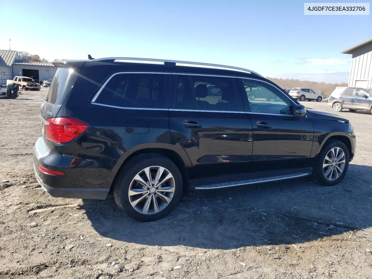 2014 Mercedes-Benz Gl 450 4Matic VIN: 4JGDF7CE3EA332706 Lot: 79507824