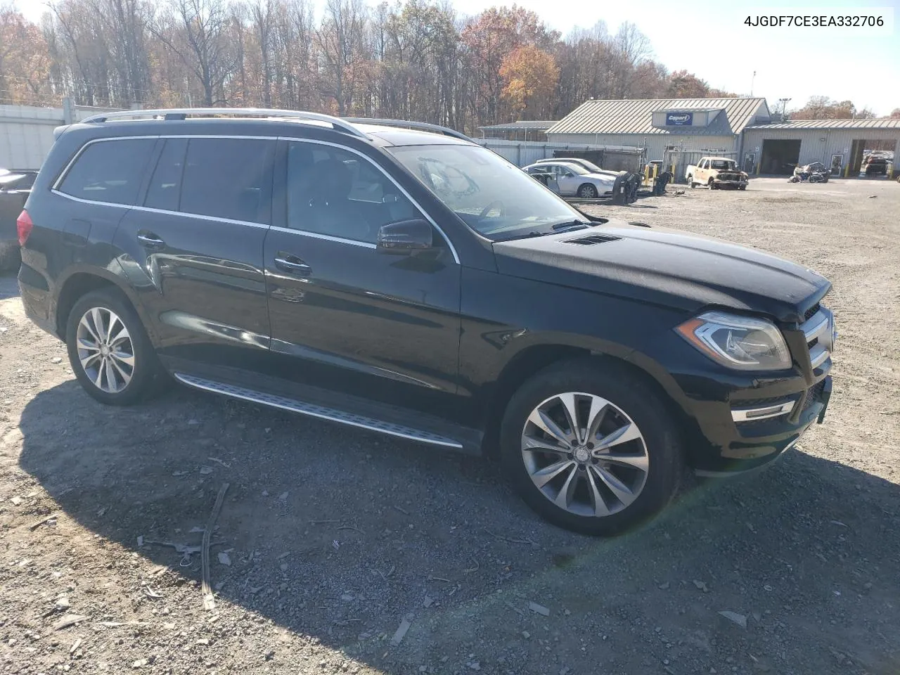 2014 Mercedes-Benz Gl 450 4Matic VIN: 4JGDF7CE3EA332706 Lot: 79507824