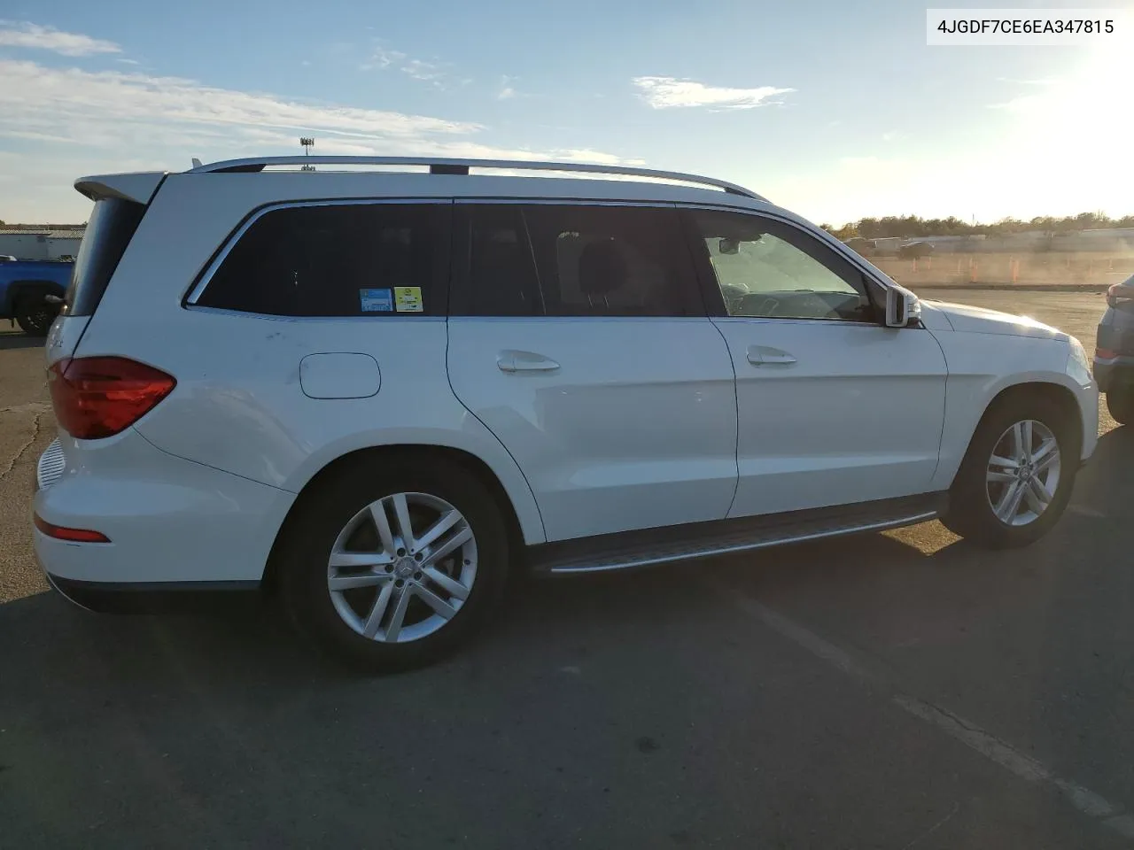 2014 Mercedes-Benz Gl 450 4Matic VIN: 4JGDF7CE6EA347815 Lot: 79961234