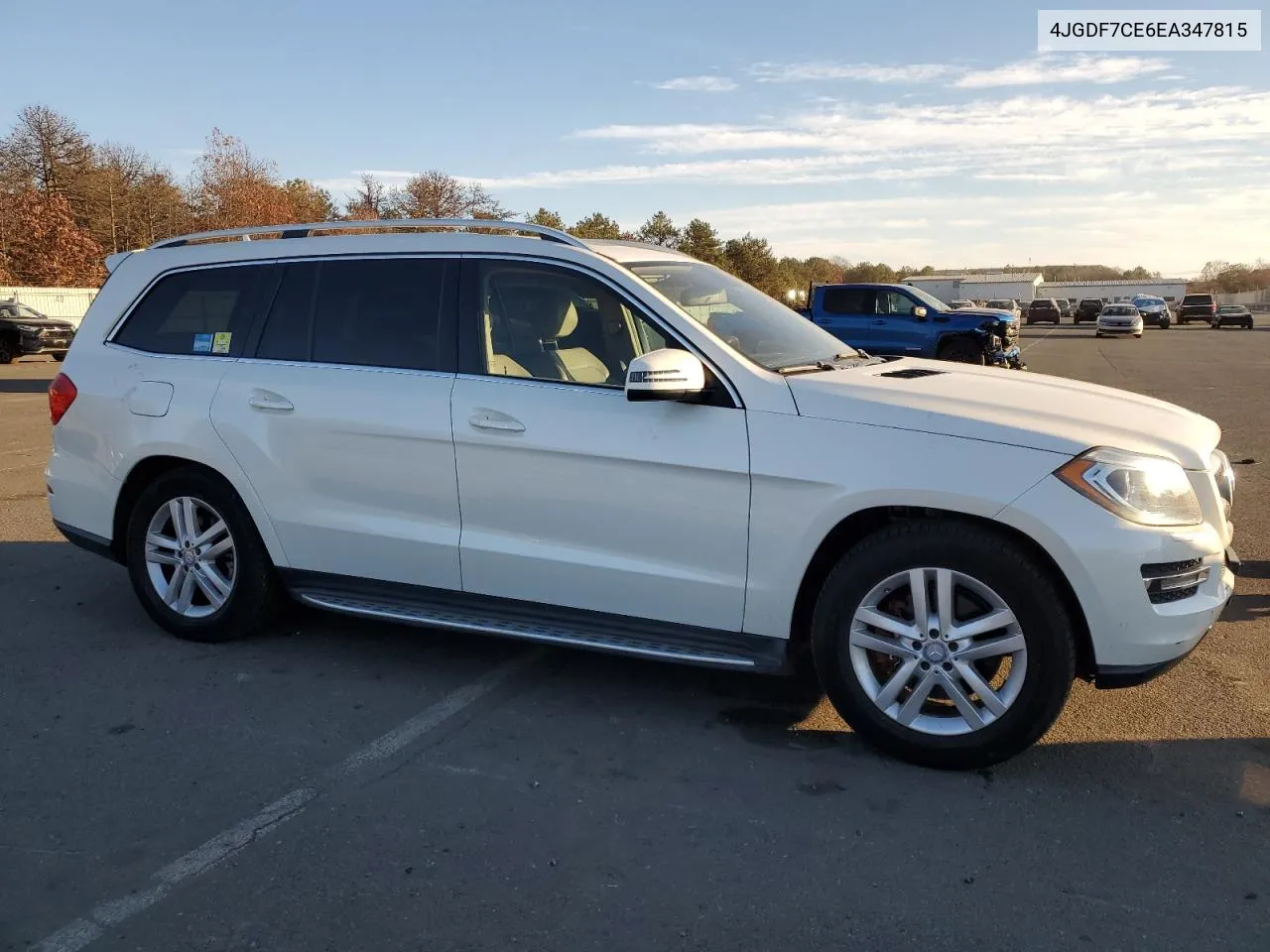 2014 Mercedes-Benz Gl 450 4Matic VIN: 4JGDF7CE6EA347815 Lot: 79961234