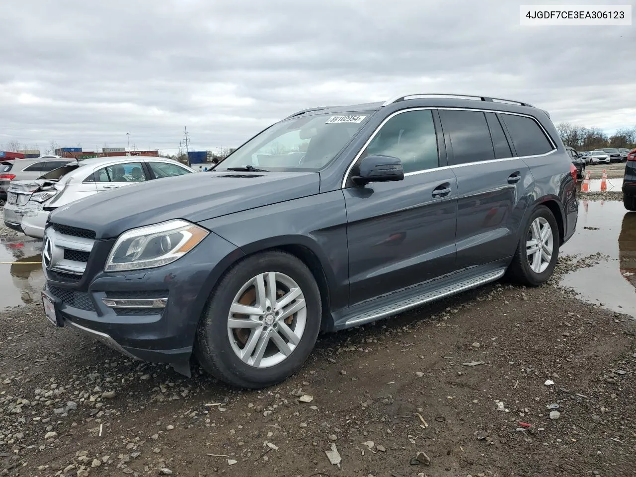 2014 Mercedes-Benz Gl 450 4Matic VIN: 4JGDF7CE3EA306123 Lot: 80102954