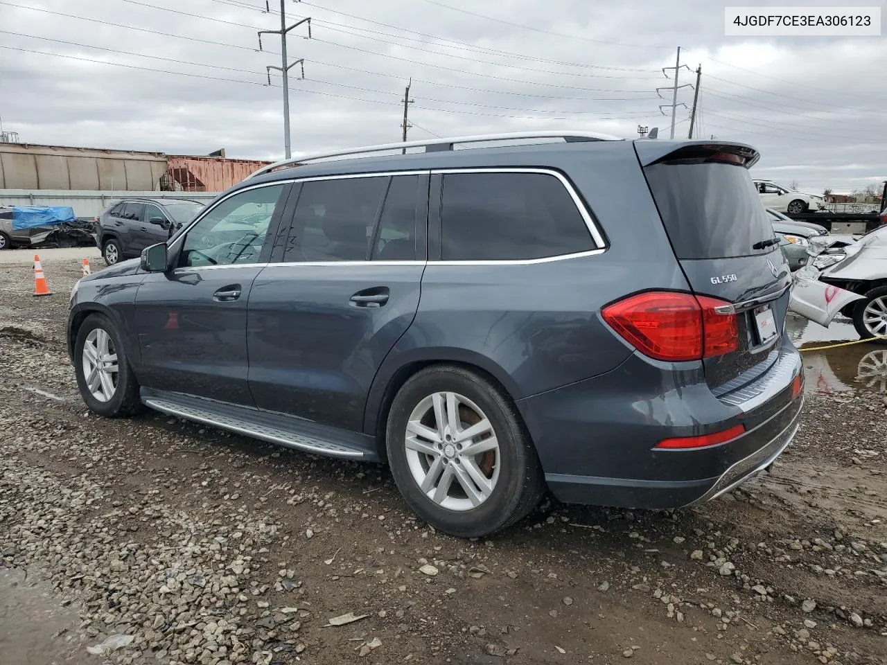 2014 Mercedes-Benz Gl 450 4Matic VIN: 4JGDF7CE3EA306123 Lot: 80102954