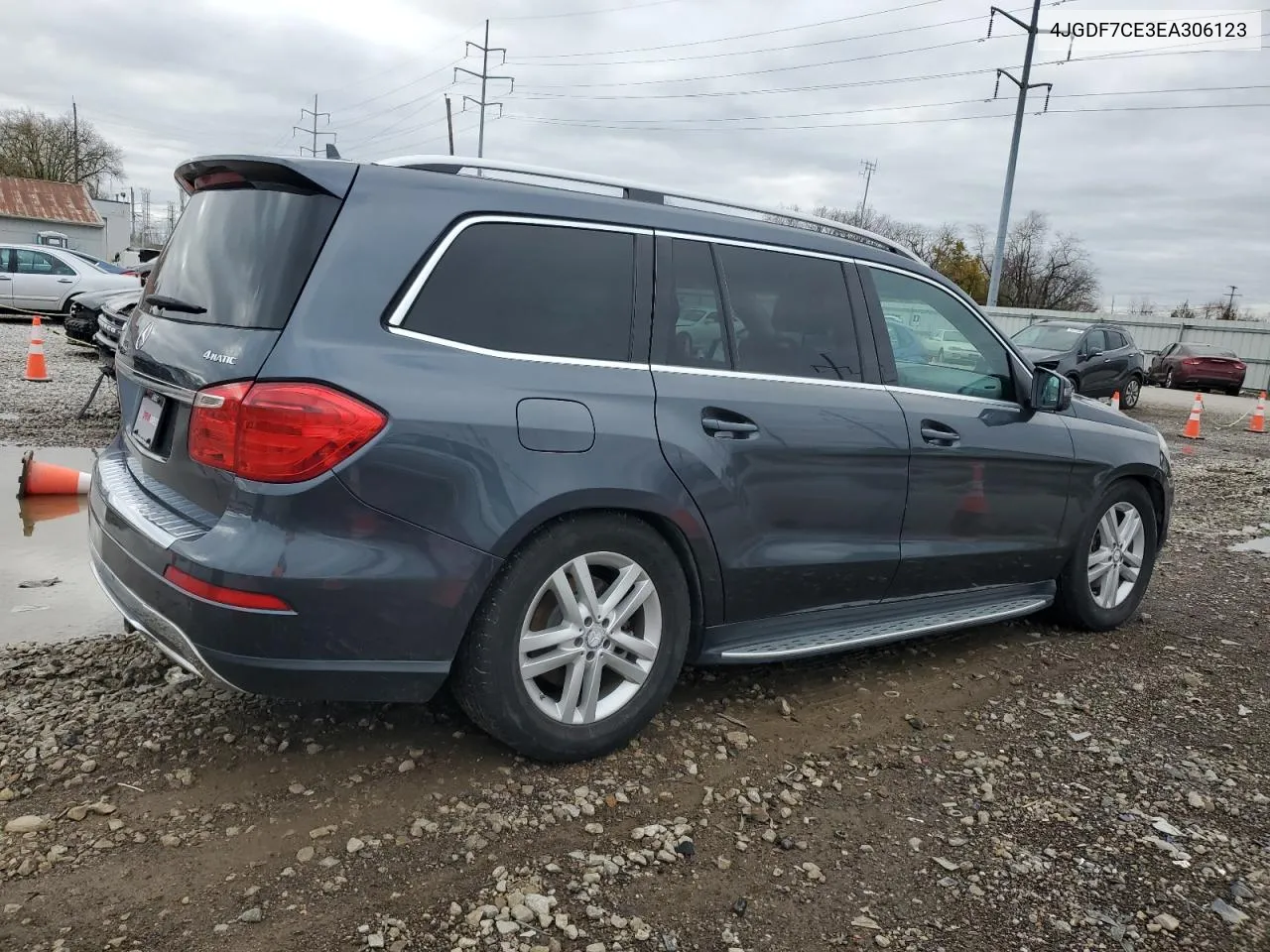 2014 Mercedes-Benz Gl 450 4Matic VIN: 4JGDF7CE3EA306123 Lot: 80102954