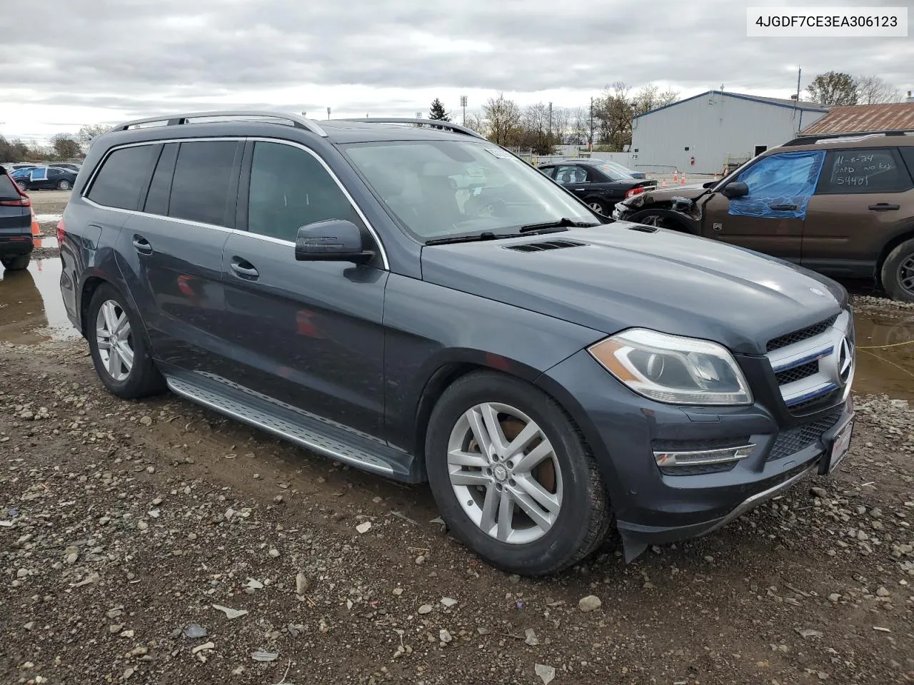 2014 Mercedes-Benz Gl 450 4Matic VIN: 4JGDF7CE3EA306123 Lot: 80102954