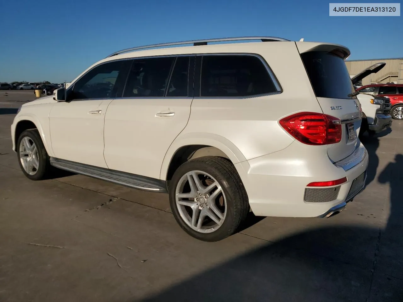 2014 Mercedes-Benz Gl 550 4Matic VIN: 4JGDF7DE1EA313120 Lot: 80365094