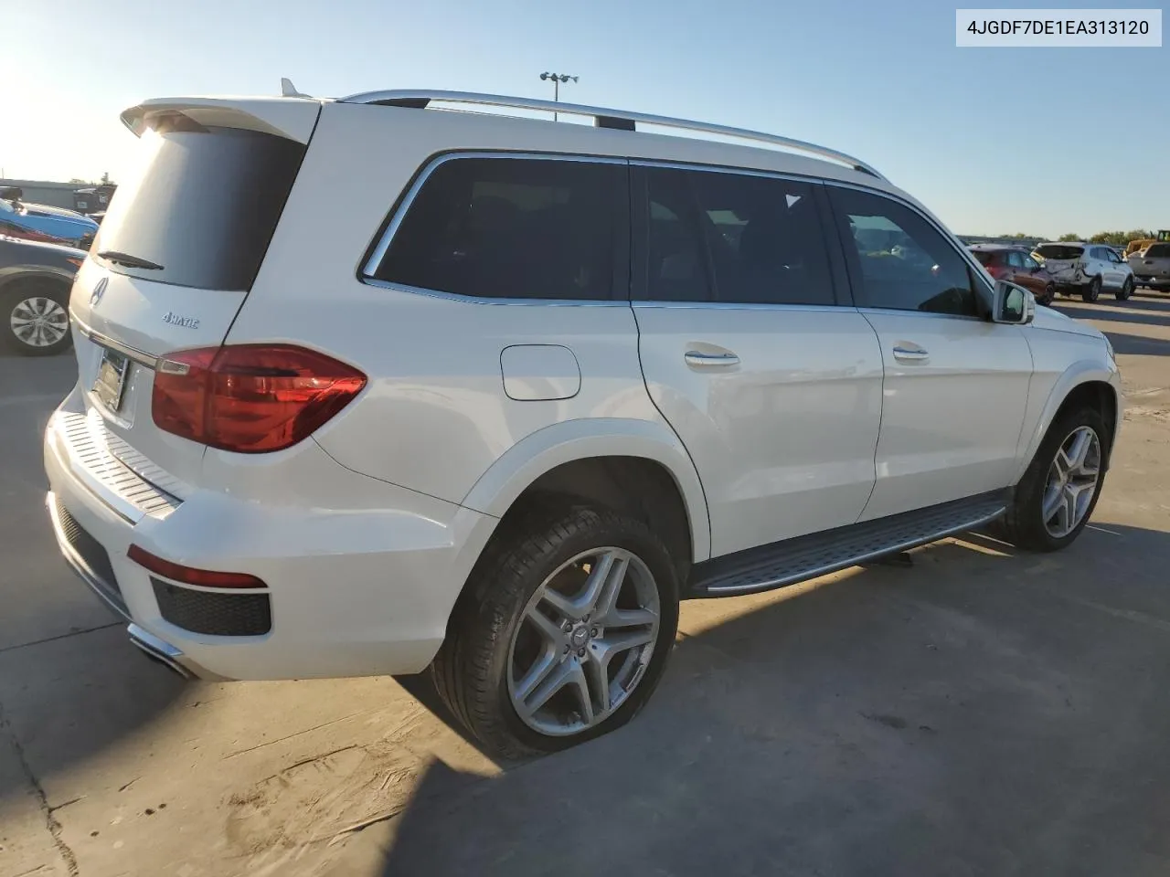 2014 Mercedes-Benz Gl 550 4Matic VIN: 4JGDF7DE1EA313120 Lot: 80365094